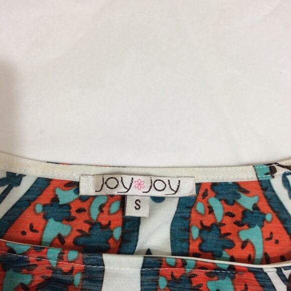 Joy Joy Women's Knee length Shift Dress Size Small Poly/Spandex - Picture 3 of 5